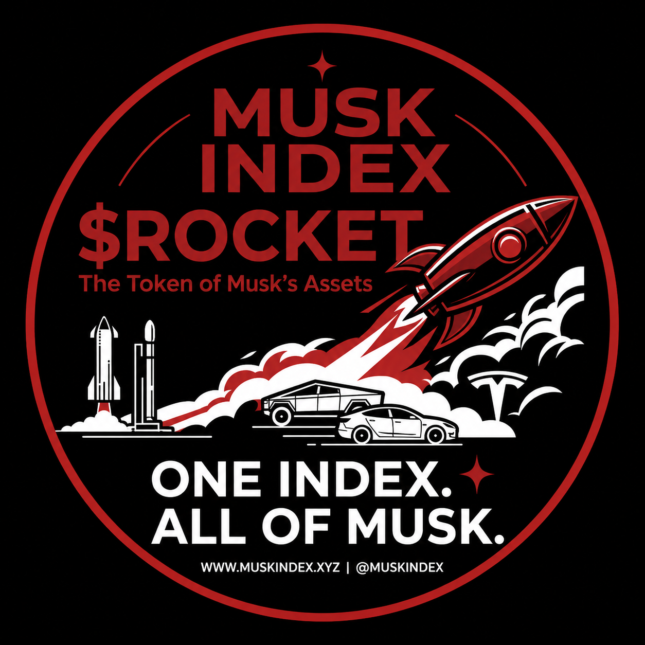 Musk Index — $ROCKET, the token of Musk's assets